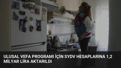 Aile ve Sosyal Hizmetler Bakanlığı, Ulusal Vefa Programı çerçevesinde engelli