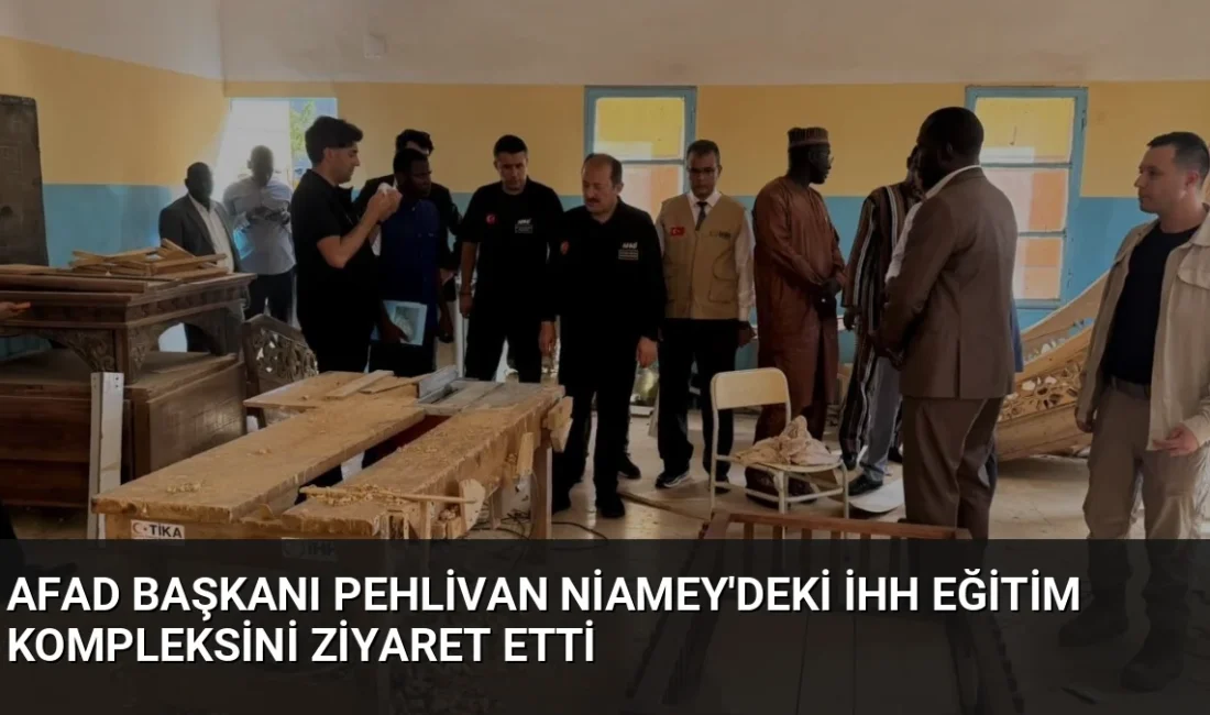 AFAD Başkanı Vali Ali Hamza Pehlivan, Nijer'in başkenti Niamey'de İHH