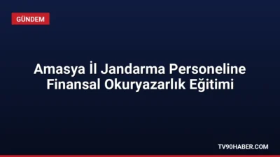 Amasya İl Jandarma Komutanlığı personeline, Sermaye Piyasası Kurulu iş birliğiyle