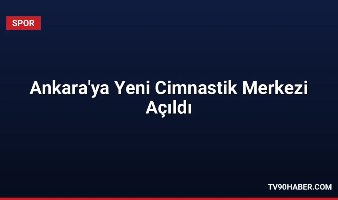 Gençlik ve Spor Bakanı Osman Aşkın Bak, Ankara Etimesgut'ta inşa