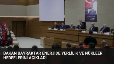 Enerji ve Tabii Kaynaklar Bakanı Bayraktar, elektrikte yerlilik oranının yüzde