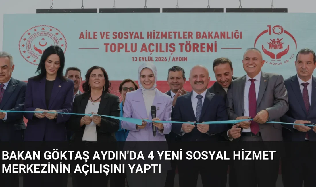 Aile ve Sosyal Hizmetler Bakanı Mahinur Özdemir Göktaş, Aydın'da 4