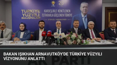 Bakan Işıkhan Arnavutköy'de 2029 yılı işsizlik hedefini açıkladı ve istihdam