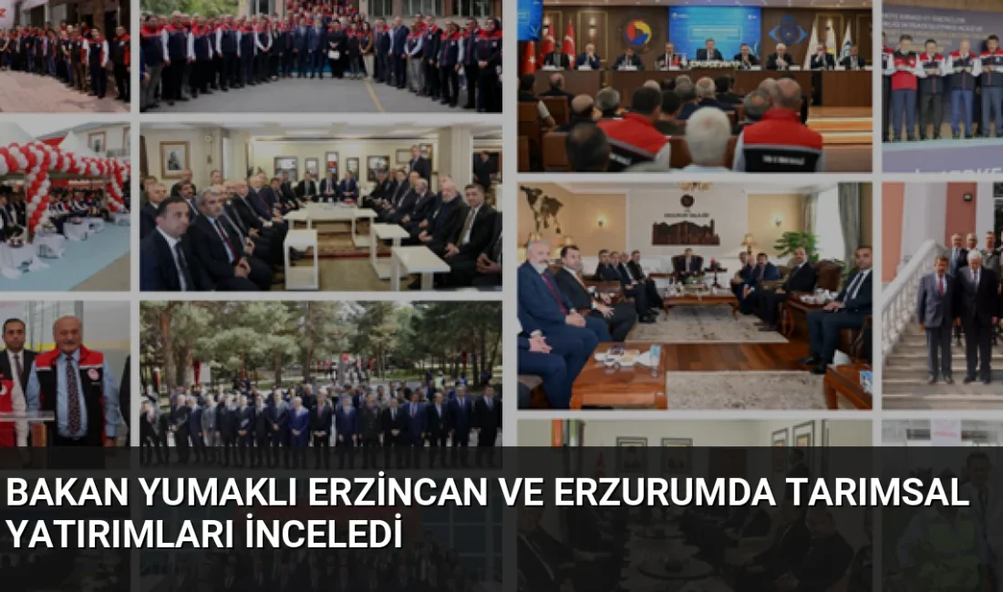 Bakan İbrahim Yumaklı, Erzincan ve Erzurum'daki tarımsal tesisleri inceledi, Hayvancılık