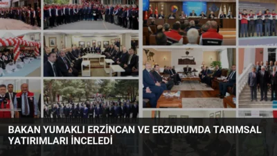Bakan İbrahim Yumaklı, Erzincan ve Erzurum'daki tarımsal tesisleri inceledi, Hayvancılık