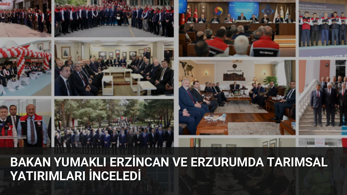 Bakan İbrahim Yumaklı, Erzincan ve Erzurum'daki tarımsal tesisleri inceledi, Hayvancılık