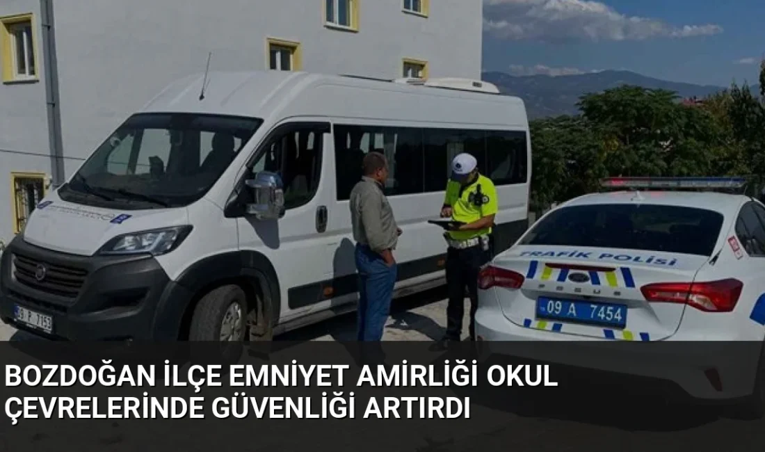 Bozdoğan İlçe Emniyet Amirliği, yeni eğitim öğretim döneminin başlamasıyla okul