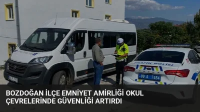 Bozdoğan İlçe Emniyet Amirliği, yeni eğitim öğretim döneminin başlamasıyla okul