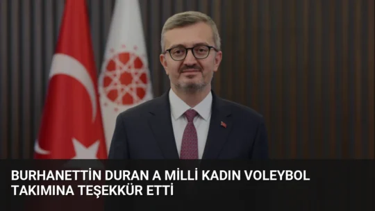 İletişim Başkanı Burhanettin Duran, Dezenformasyona Dur De kampanyasına destek veren