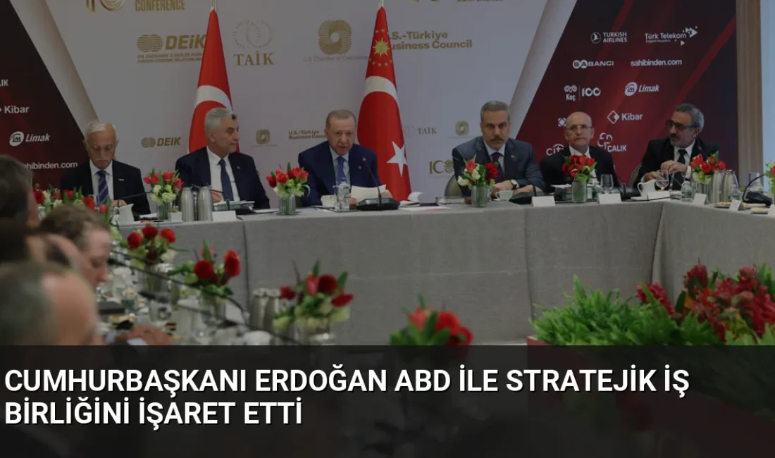 New York'ta iş dünyasına seslenen Cumhurbaşkanı Erdoğan, ABD ile stratejik