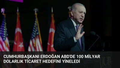 New York'ta iş dünyasına seslenen Cumhurbaşkanı Erdoğan, ABD ile ticaret
