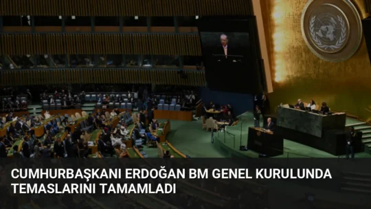 Cumhurbaşkanı Erdoğan, BM 81. Genel Kurulu temasları kapsamında dünya liderleriyle