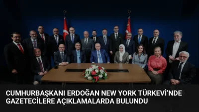 New York'ta açıklamalarda bulunan Erdoğan, BM reformu, savunma sanayii hedefleri