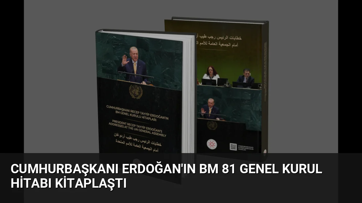 Cumhurbaşkanı Erdoğan’ın BM 81. Genel Kurulu hitabı, İletişim Başkanlığı tarafından