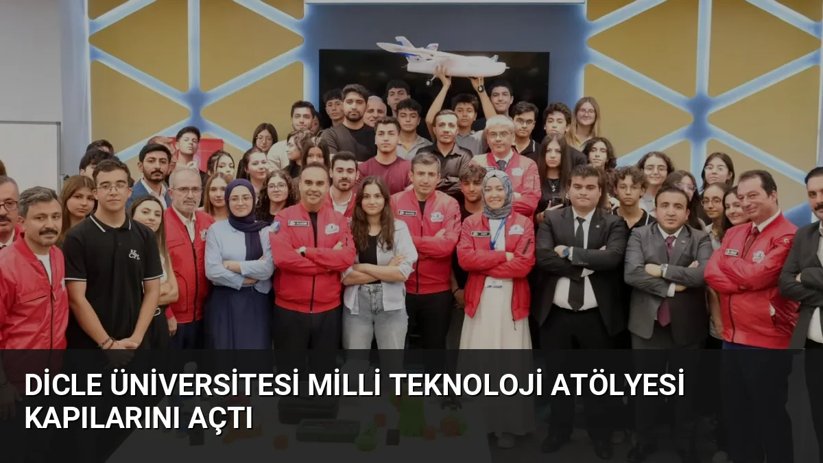 Dicle Üniversitesi bünyesinde kurulan Milli Teknoloji Atölyesi, Bakan Mehmet Fatih