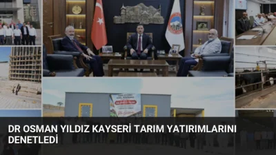Genel Müdür Dr. Osman Yıldız, Kayseri'deki jeotermal sera projelerini ve