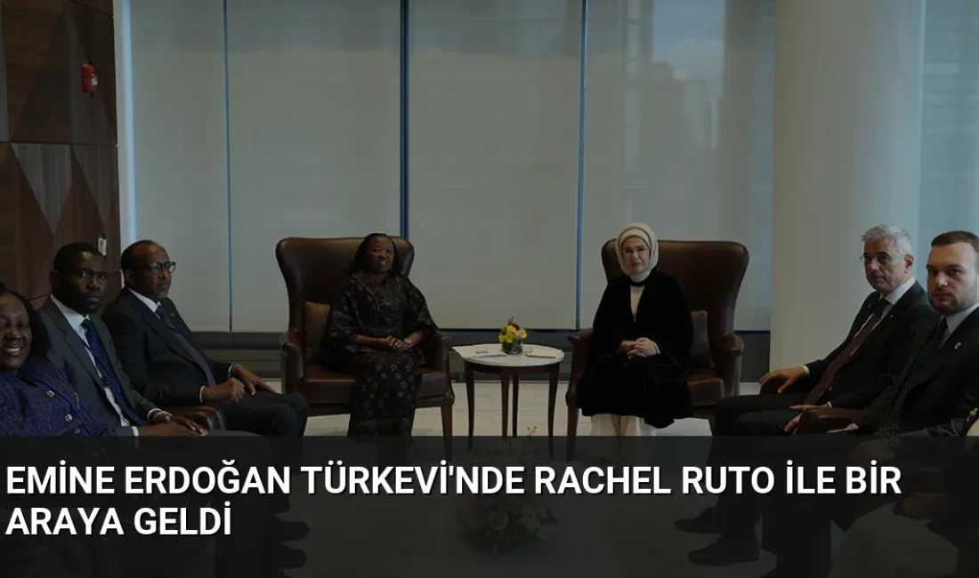 Emine Erdoğan, Kenya Cumhurbaşkanı'nın eşi Rachel Ruto ile Türkevi'nde bir