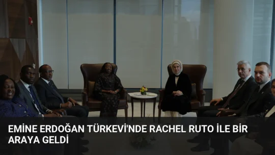 Emine Erdoğan, Kenya Cumhurbaşkanı'nın eşi Rachel Ruto ile Türkevi'nde bir