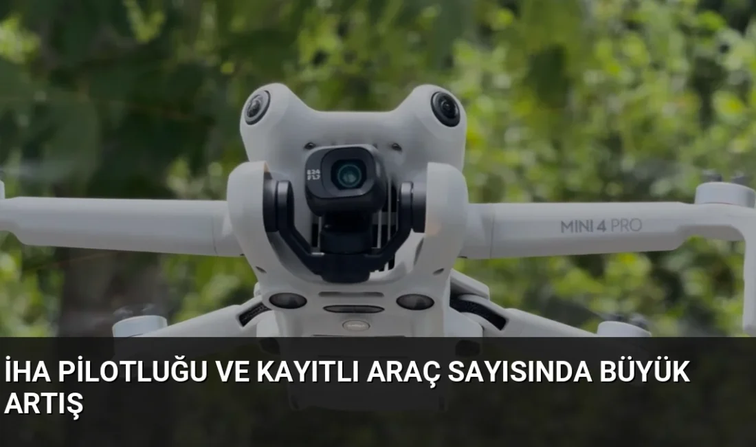 Türkiye'de İHA pilotu olmak isteyenlerin sayısı geçen yıla göre yüzde