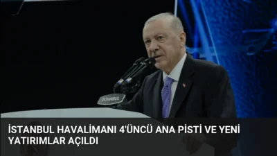 İstanbul Havalimanı'nda 890 milyon avro yatırım değerine sahip 4. ana