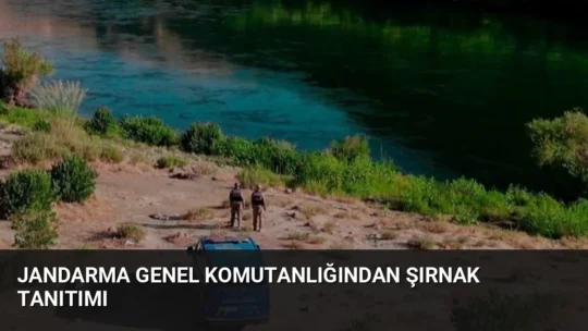 Jandarma Genel Komutanlığı, sosyal medya hesaplarından Şırnak'ın doğal ve tarihi