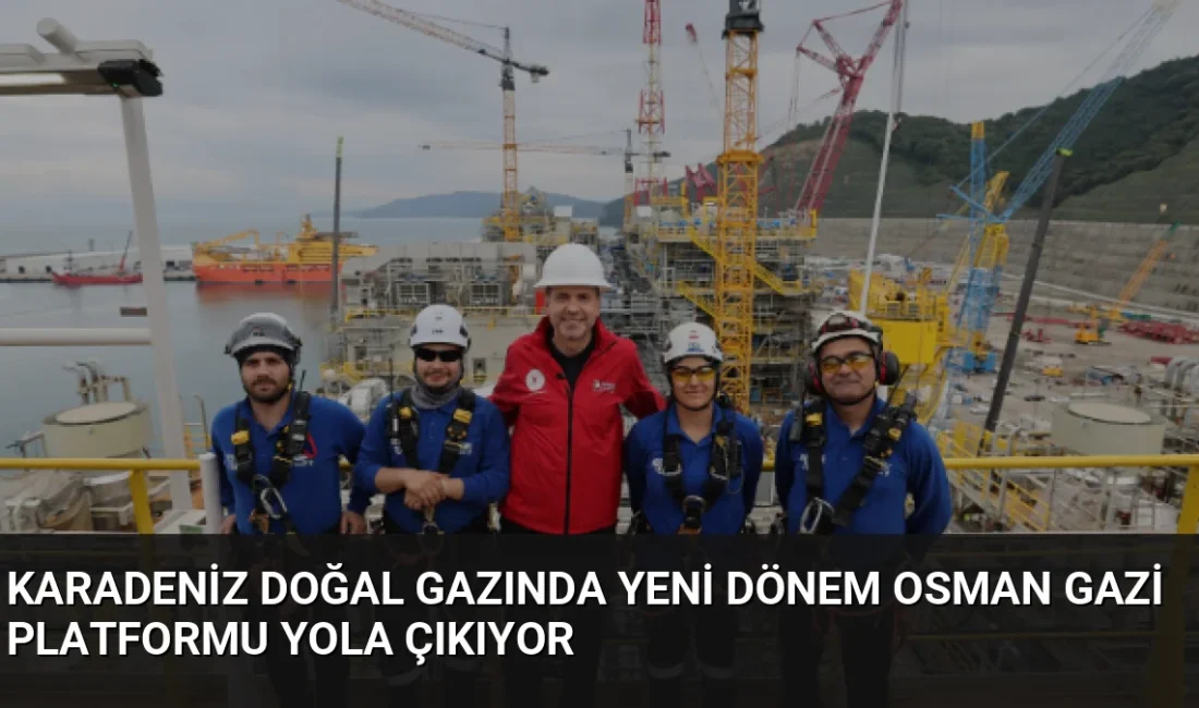 Bakan Bayraktar, Karadeniz'de Sakarya Gaz Sahası'nın ikinci fazını tamamlayacak Osman