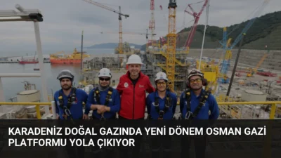 Bakan Bayraktar, Karadeniz'de Sakarya Gaz Sahası'nın ikinci fazını tamamlayacak Osman