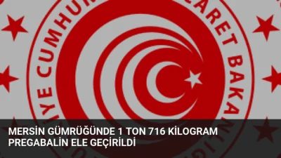 Mersin'de Gümrükler Muhafaza ekipleri tarafından yürütülen üç ayrı operasyonda 1