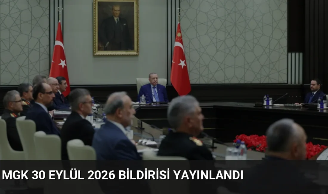 Cumhurbaşkanı Erdoğan başkanlığında toplanan MGK, terörle mücadele ve bölgesel krizlere