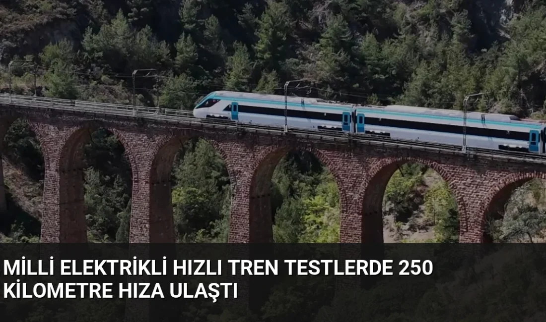 Milli Elektrikli Hızlı Tren, devam eden dinamik seyir emniyeti testlerinde