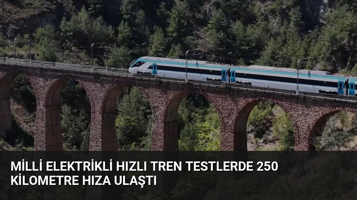 Milli Elektrikli Hızlı Tren, devam eden dinamik seyir emniyeti testlerinde