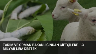 Tarım ve Orman Bakanı İbrahim Yumaklı, 1.3 milyar lirayı aşan