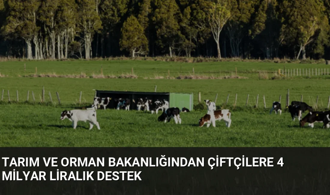 Tarım ve Orman Bakanı İbrahim Yumaklı, 4 milyar liranın üzerindeki