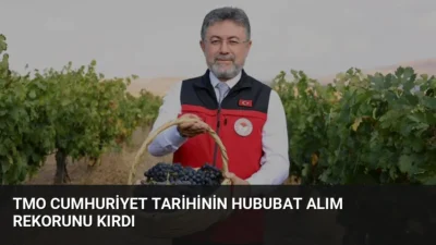 TMO, bu yıl 12,3 milyon ton hububat alımıyla Cumhuriyet tarihinin