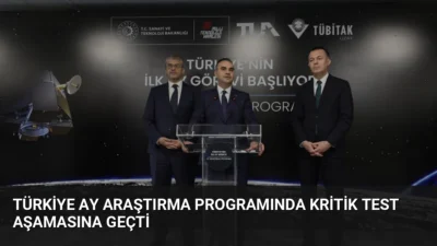 Türkiye'nin Ay Araştırma Programı'nda Ay Uzay Aracı test aşamasına geçti.