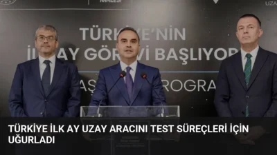 Türkiye'nin Ay Uzay Aracı, çevresel testler için USET'e gönderildi. 2027'de