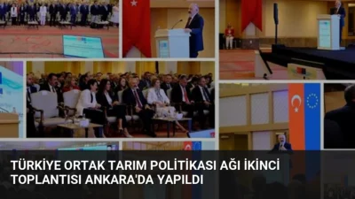 Ankara'da düzenlenen 2. Ulusal İzleme ve Değerlendirme Komite Toplantısı'nda tarım