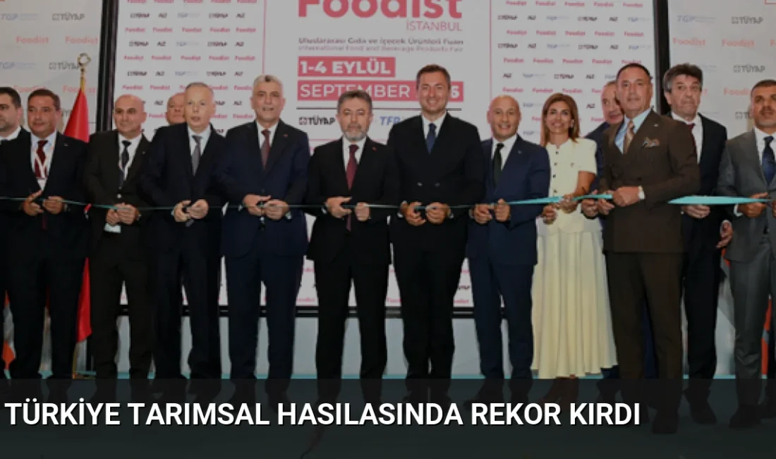 Tarım ve Orman Bakanı İbrahim Yumaklı, tarımsal hasılanın 83,2 milyar