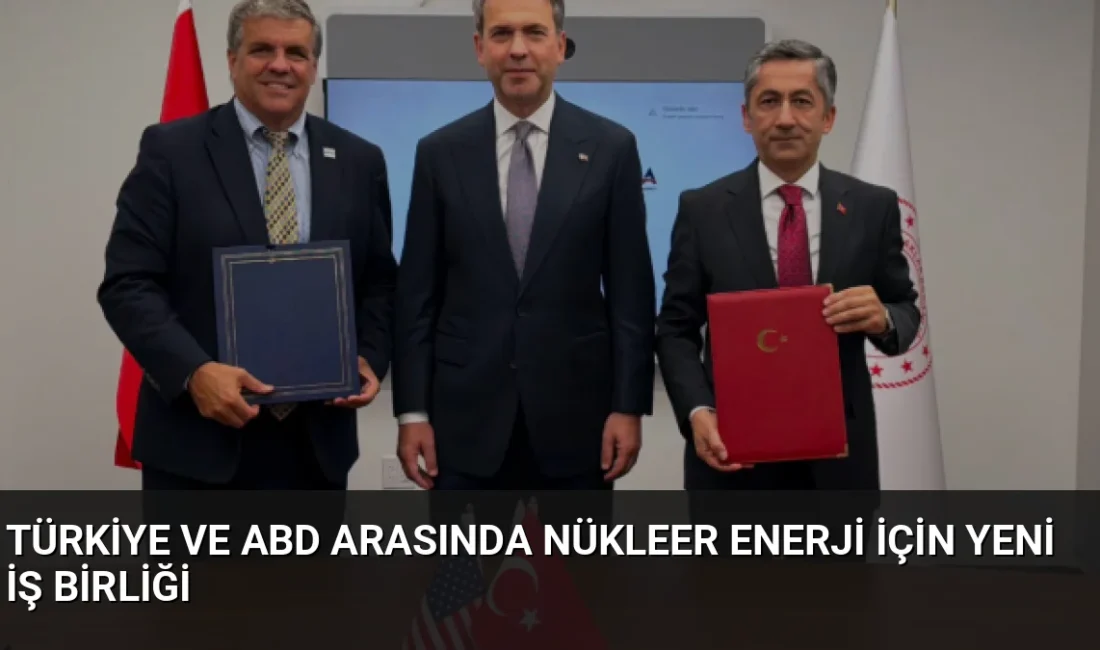 Türkiye ve ABD arasında SMR ve 4. nesil nükleer reaktör