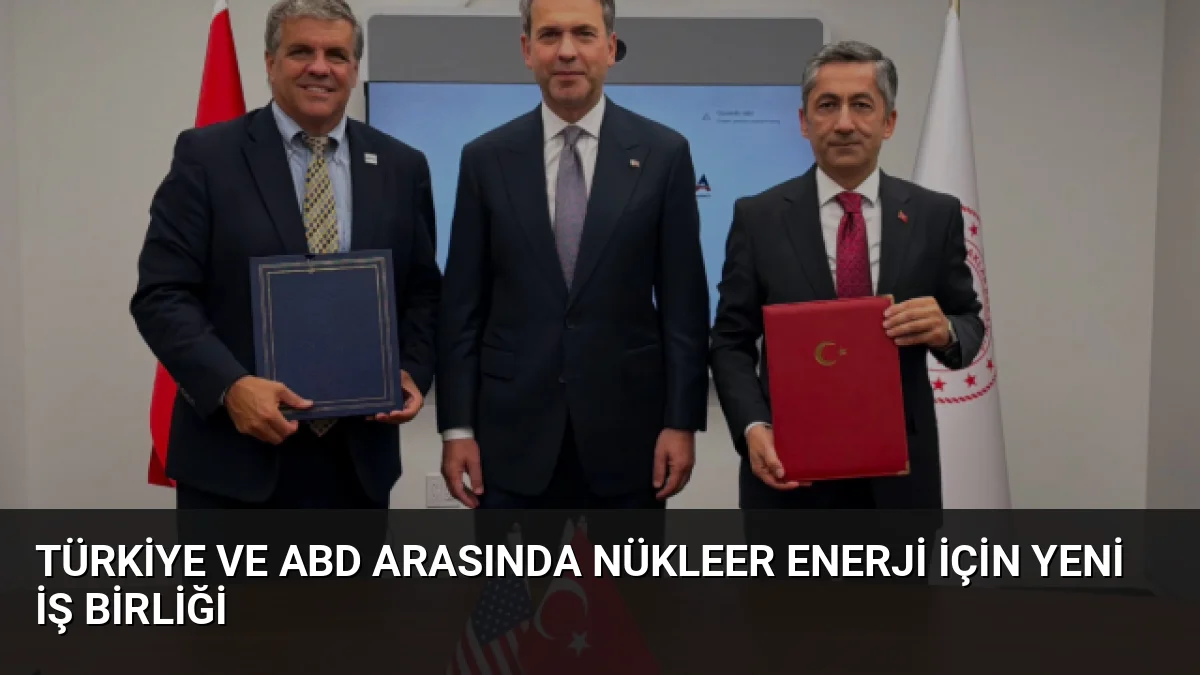 Türkiye ve ABD arasında SMR ve 4. nesil nükleer reaktör
