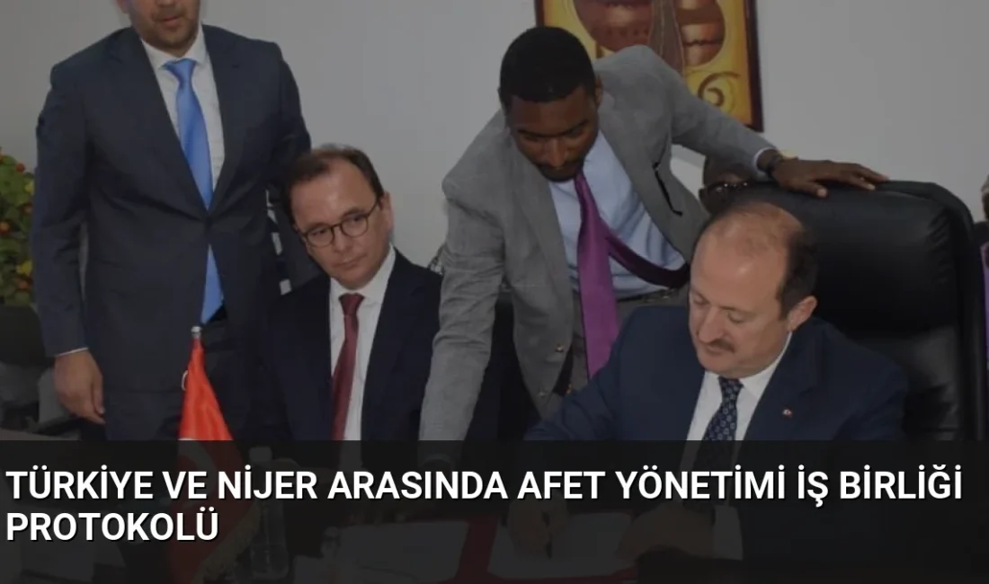 AFAD ve Nijer Nüfus, Sosyal Eylem ve Milli Dayanışma Bakanlığı,