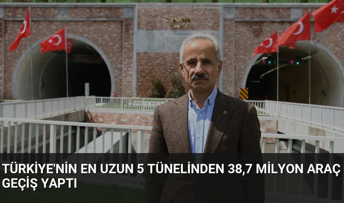 Ulaştırma ve Altyapı Bakanı Abdulkadir Uraloğlu, Türkiye'nin en uzun 5