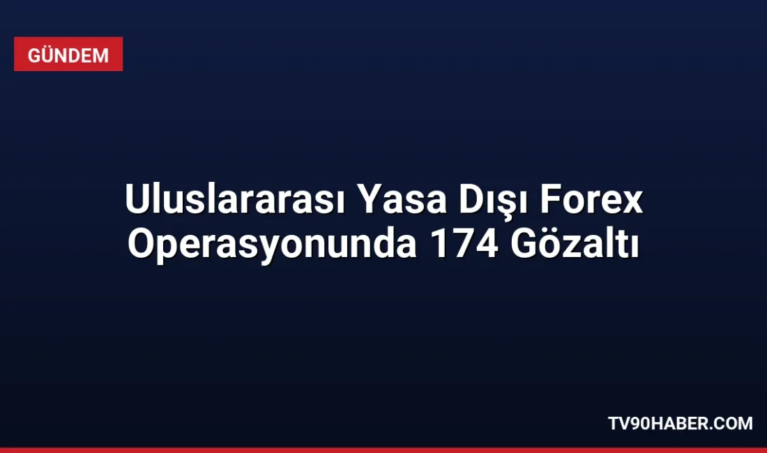 İstanbul merkezli uluslararası forex dolandırıcılığı operasyonunda 174 kişi yakalandı, 1,5