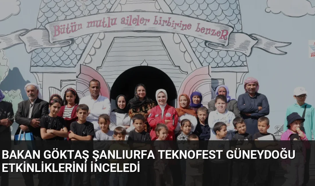 Bakan Göktaş, TEKNOFEST Güneydoğu'da devlet korumasındaki çocukların 3 takımla yarıştığını