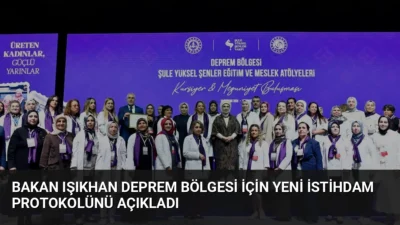 Bakan Işıkhan, Şule Yüksel Şenler Vakfı ile imzalanan yeni protokolle