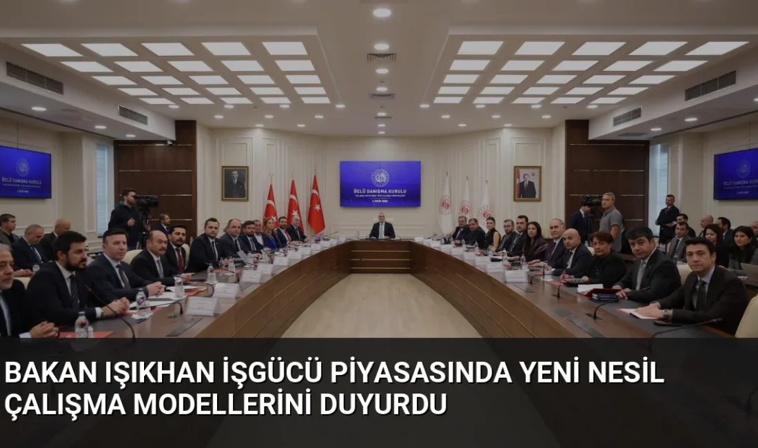 Bakan Işıkhan, işsizlik oranının yüzde 7,8'e gerilediğini belirterek yeni nesil