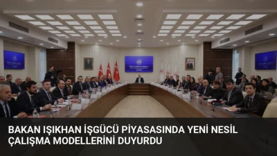 Bakan Işıkhan, işsizlik oranının yüzde 7,8'e gerilediğini belirterek yeni nesil