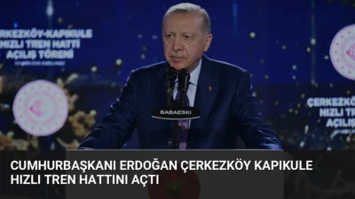 Cumhurbaşkanı Erdoğan, ulaştırma yatırımlarında demir yollarının payının 80 milyar dolara