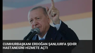 Cumhurbaşkanı Erdoğan, 39 milyar liralık yatırımla inşa edilen 2 bin