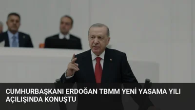 TBMM 28. Dönem 5. Yasama Yılı açılışında konuşan Cumhurbaşkanı Erdoğan,